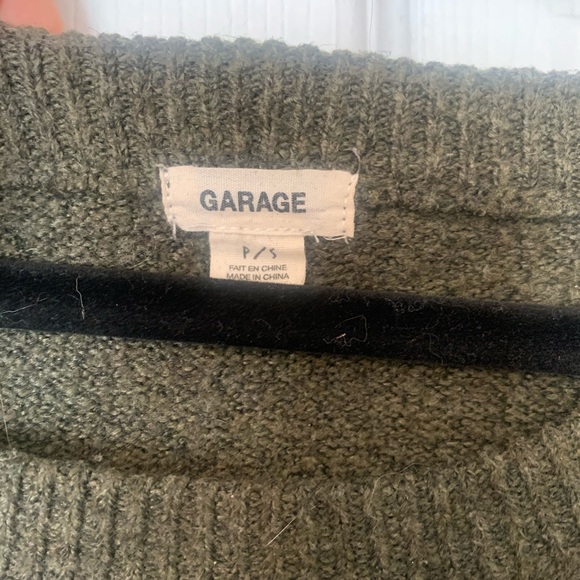 Garage | Green Sweater - Picture 3 of 4
